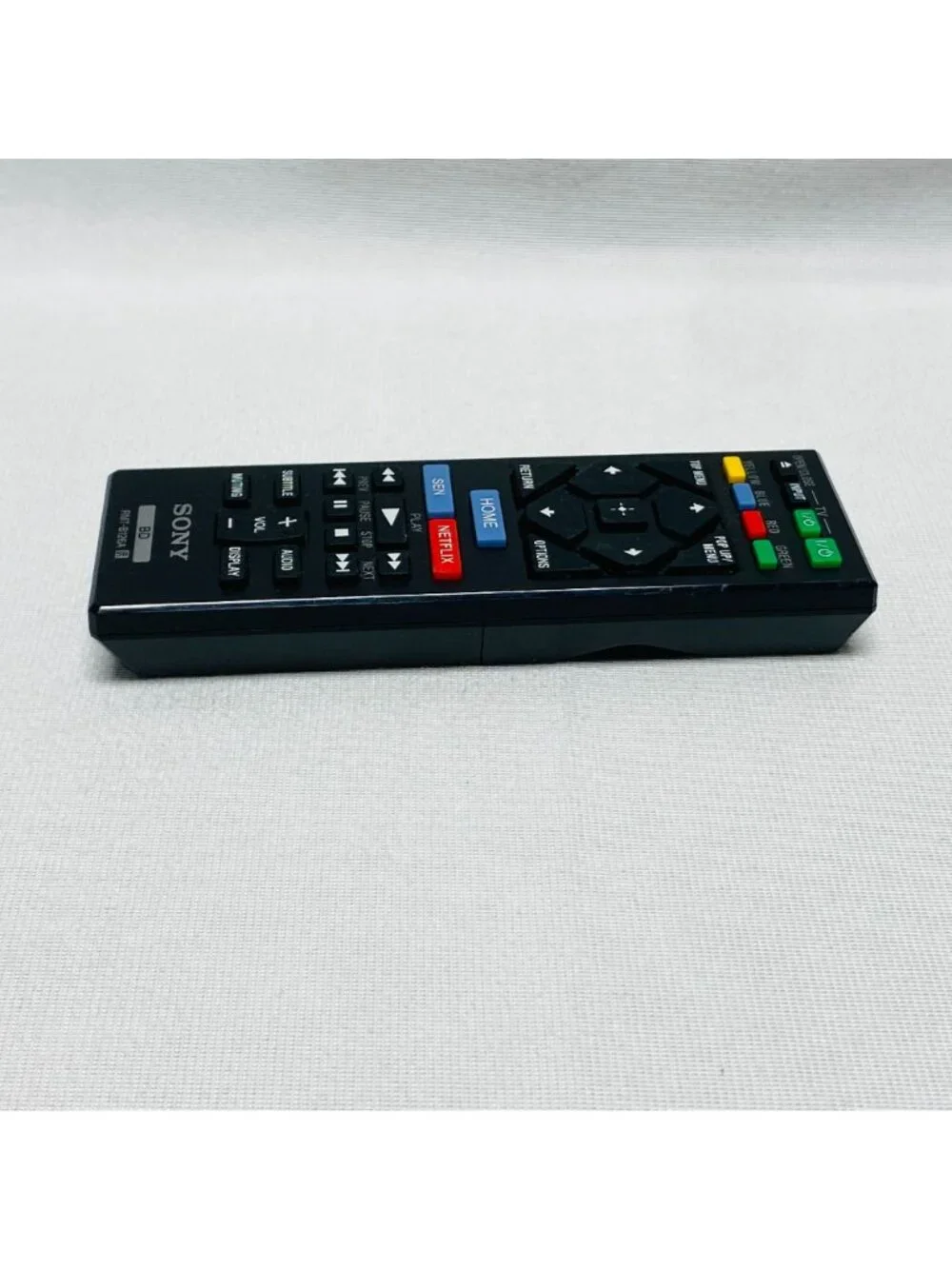 Sony RMT-B126A Blu-Ray Remote Control With Netflix & SEN Buttons Black